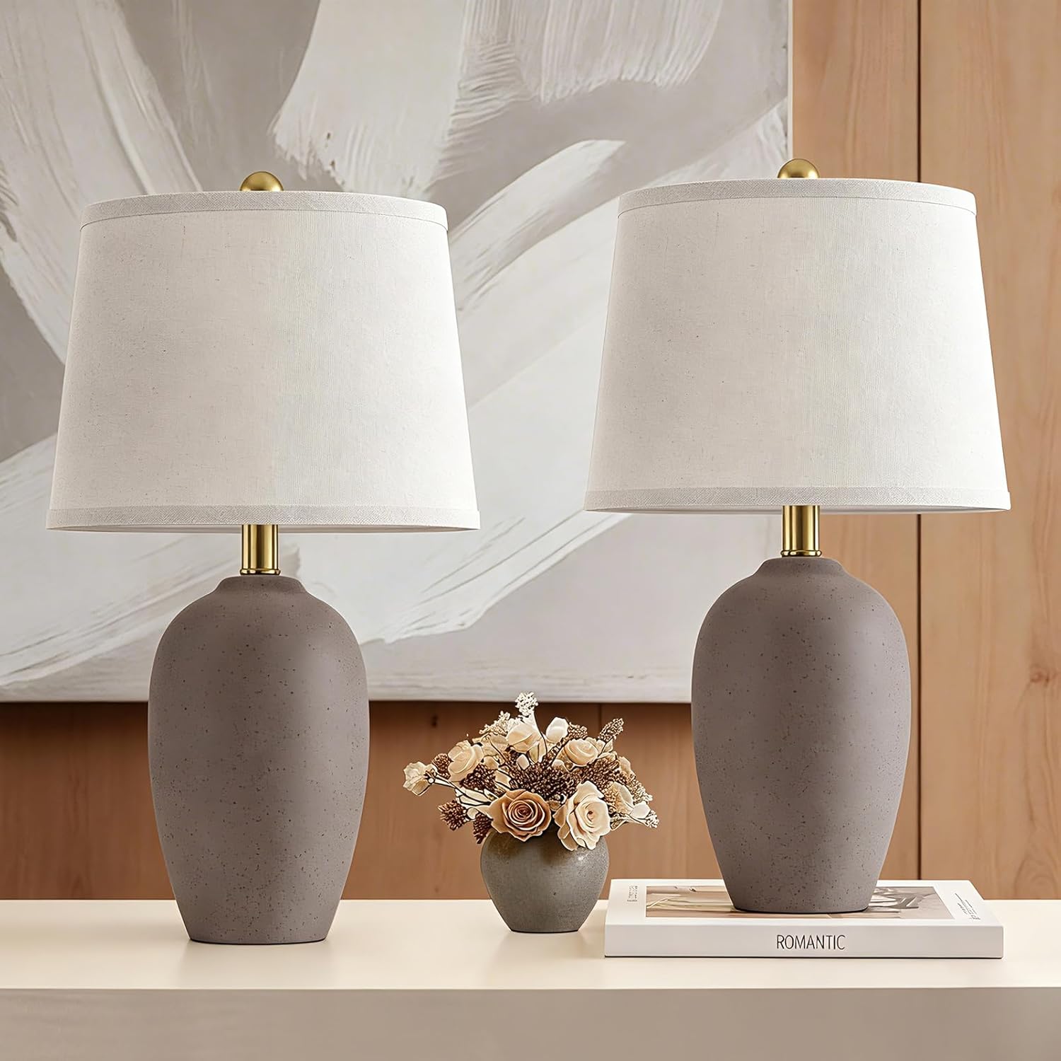 Solar Lamp - Ensemble de 2 petites lampes de