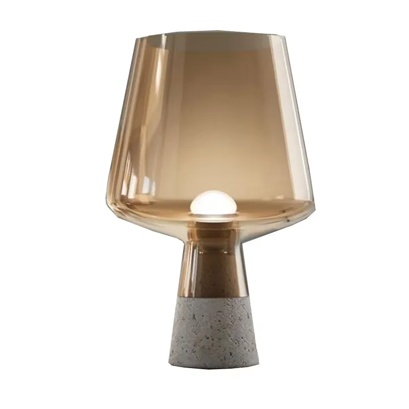 Lampe de table en ciment, desi - Solar Lamp avis et prix