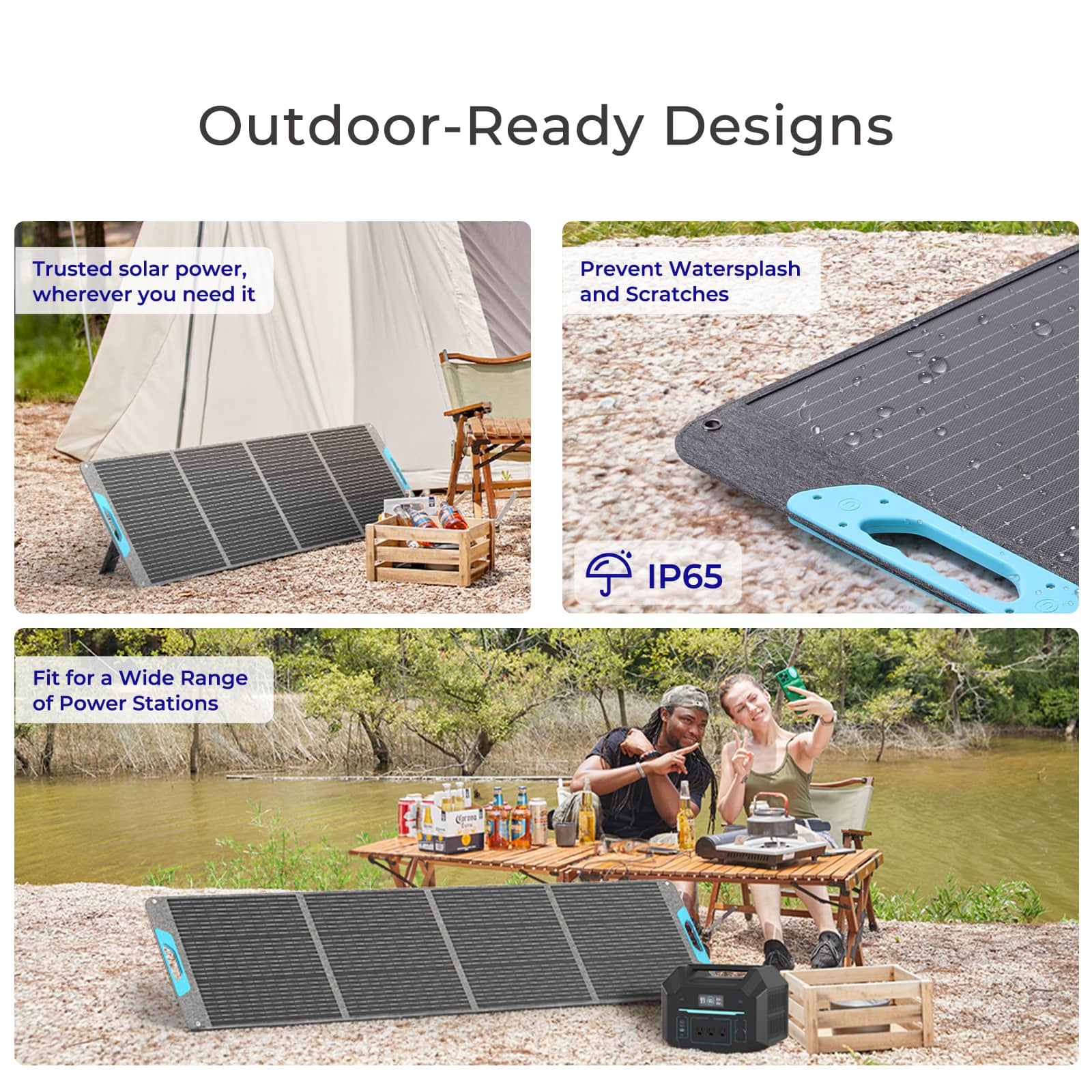 Renogy-Panneau solaire portabl - Solar Panel 200W avis et prix