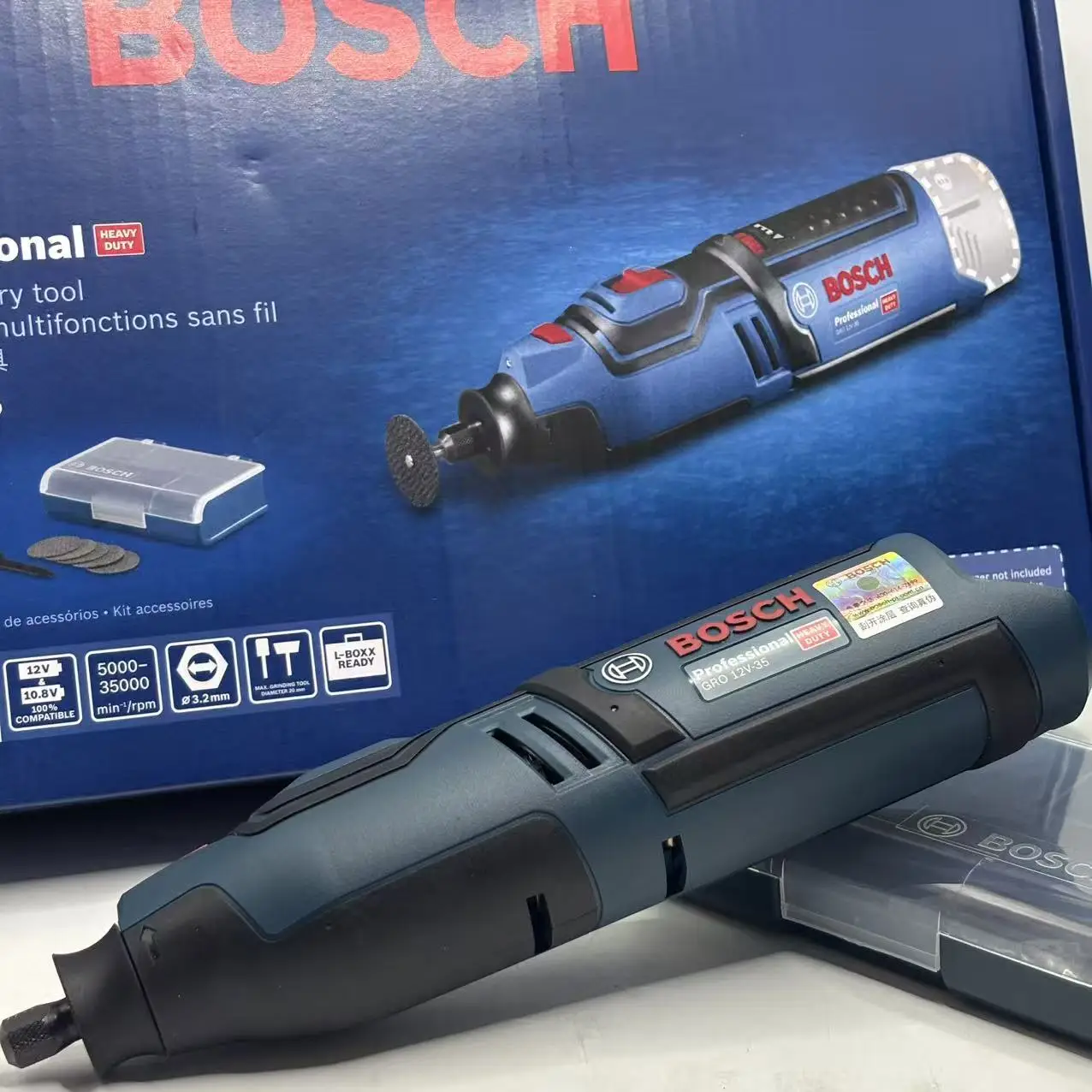 Bosch GRO 12V-35 Meuleuse prof - Lithium Battery 12V avis et prix